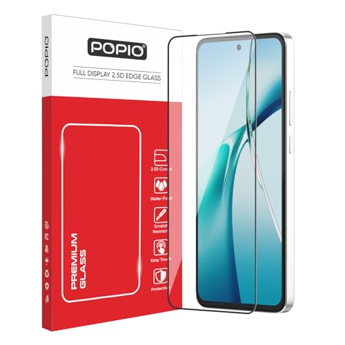 Image of POPIO Military-Grade Gorilla Tempered Glass For OnePlus Nord CE4 Lite | 9H Hardness, Edge-to-Edge, Bubble-Free