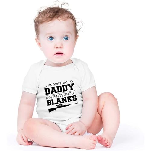 Image of Hi Daddy Bodysuit for Baby Hello Daddy Pregnancy Announcement for Husband I Love Daddys Baby Romper