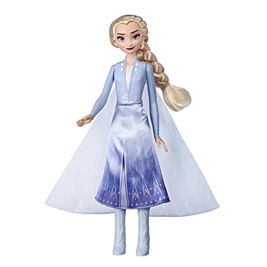 Disney Frozen Elsa Magical Swirling Adventure Fashion Doll That Lights Up, Inspired 2 Movie - Toy For Kids 3 Years Old and Up