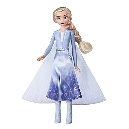 Disney Frozen Elsa Magical Swirling Adventure Fashion Doll That Lights Up, Inspired by Disney's Frozen 2 Movie - Toy For Kids 3 Years Old and Up