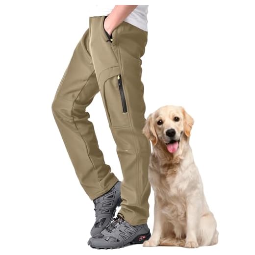 yeyity Pantalones de softshell para hombre, forrados, impermeables, para senderismo, esquí, snowboard, pantalones térmicos, resistentes al viento, pantalones de nieve, pantalones de trekking de