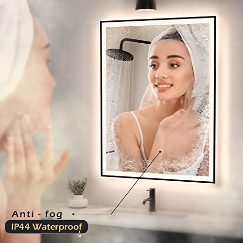 GANPE-Espejo-de-bano-LED-espejo-de-maquillaje-montado-en-la-pared-espejo-iluminado-moderno-sin-marco-antivaho-IP44-resistente-al-aguavertical-y-horizontal-70-x-50-cm GANPE-Espejo-de-bano-LED-espejo-de-maquillaje-montado-en-la-pared-espejo-iluminado-moderno-sin-marco-antivaho-IP44-resistente-al-aguavertical-y-horizontal-70-x-50-cm