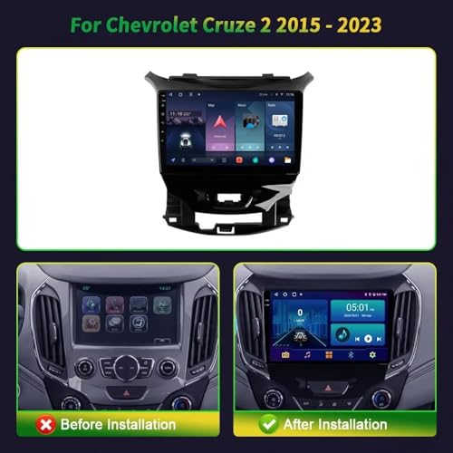 Carplay Inalámbrico en Pantalla de Coche 2 DIN con Android Auto para Citroen C4 y Bluetooth 2