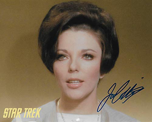 Joan Collins Star Trek TOS Original Autographed 8X10 Photo #9