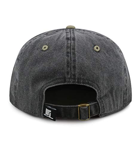 Image of The Hat Depot 100% Cotton Pigment Dyed Low Profile Dad Hat Six Panel Cap