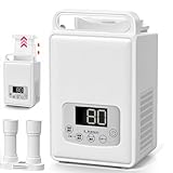 【2025年革新的モデル・PL保険加入済】evove ふとん乾燥機 1秒伸縮パイプ ダニ退治 コンパクト収納 持ち運び便利 布団2組対応 靴2組 衣類乾燥 靴乾燥機 温風機能 マット不要 2本ノズル 夏 湿気対策 梅雨対策 花粉対策 カビ対策 省エネ シューズドライヤー 軽量/持ち運び/収納便利 布団乾燥機 ホワイト BW109