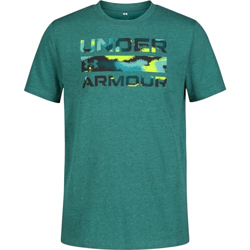 Image of Under Armour Boys' Short Sleeve Graphic T-Shirt, Soft & Comfortable, Outdoor Collection