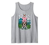 22MCFT00065A-001 Minecraft Farm Animal Stack Poster Camiseta sin Mangas