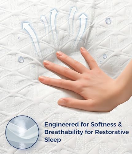 AVIKEN Waterproof Mattress Protector Queen Size, Soft Breathable Mattress Pad with Deep Po - image 3
