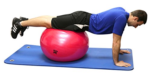 Cando-30-1854-Deluxe-ABS-Inflatable-Exercise-Ball-Red-295