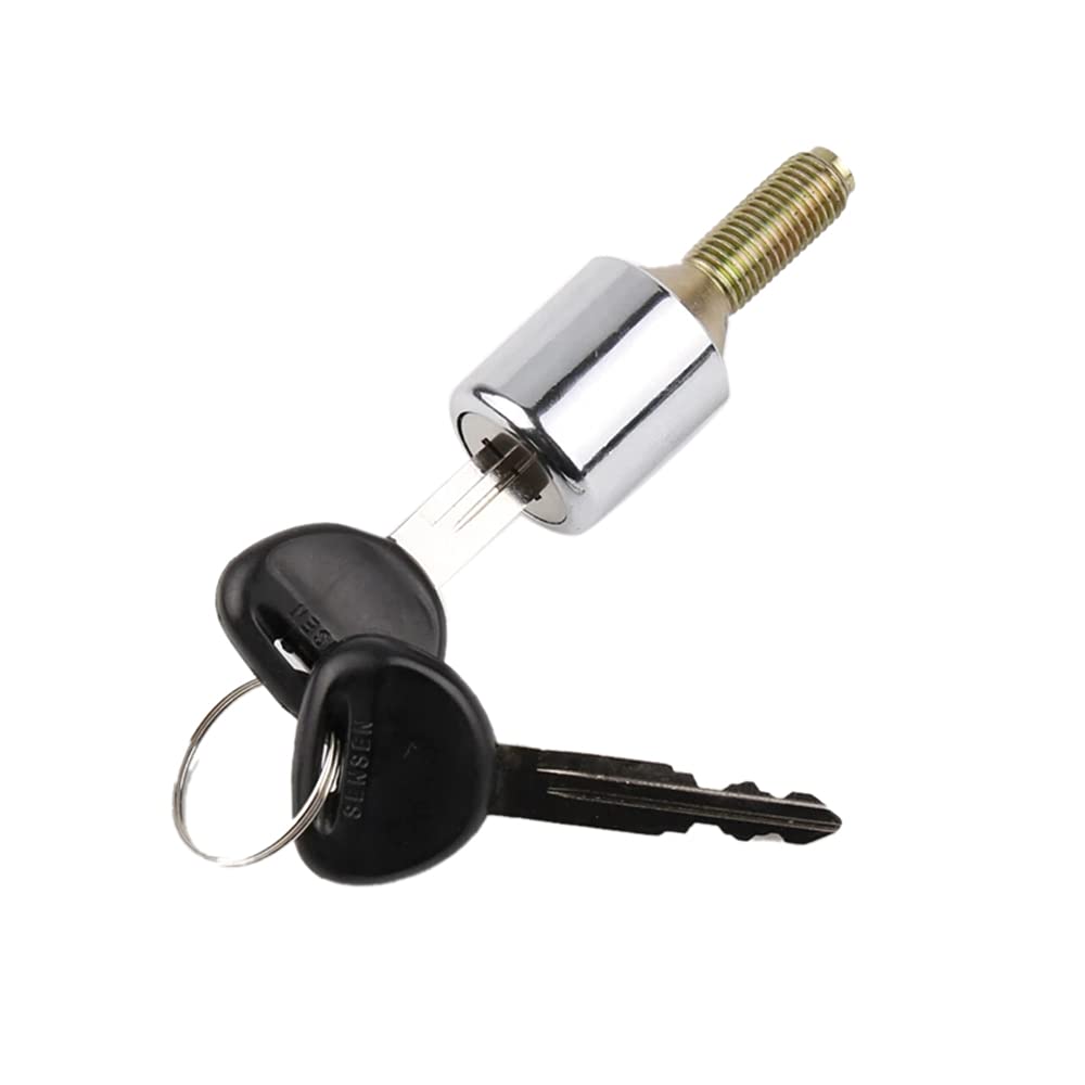 Bumdenuu Car Spare Wheel Lock with Key for Mitsubishi Pajero Montero V24 V31 V32 V33 V36 V43 V44 V45 V46 V73 V77 4G54