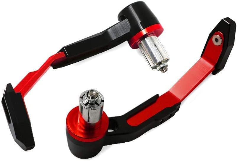 SGTB Universal Motorcycle Bike Clutch Levers Protector Brake Guard Handguard Adjustable & Extendable All Bikes G310 GS RR TVS Ntorq Raider Ronin Apache RR 310 RTR 160 310 200 4v Hness CB350 Red