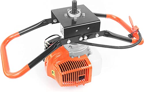 Neotec 52Cc 2-Stroke Gas Powered Earth Auger Post Fence Hole Digger Powerhead, Petrol Drill Borer For Garden & Lawn, Digging #TOP4