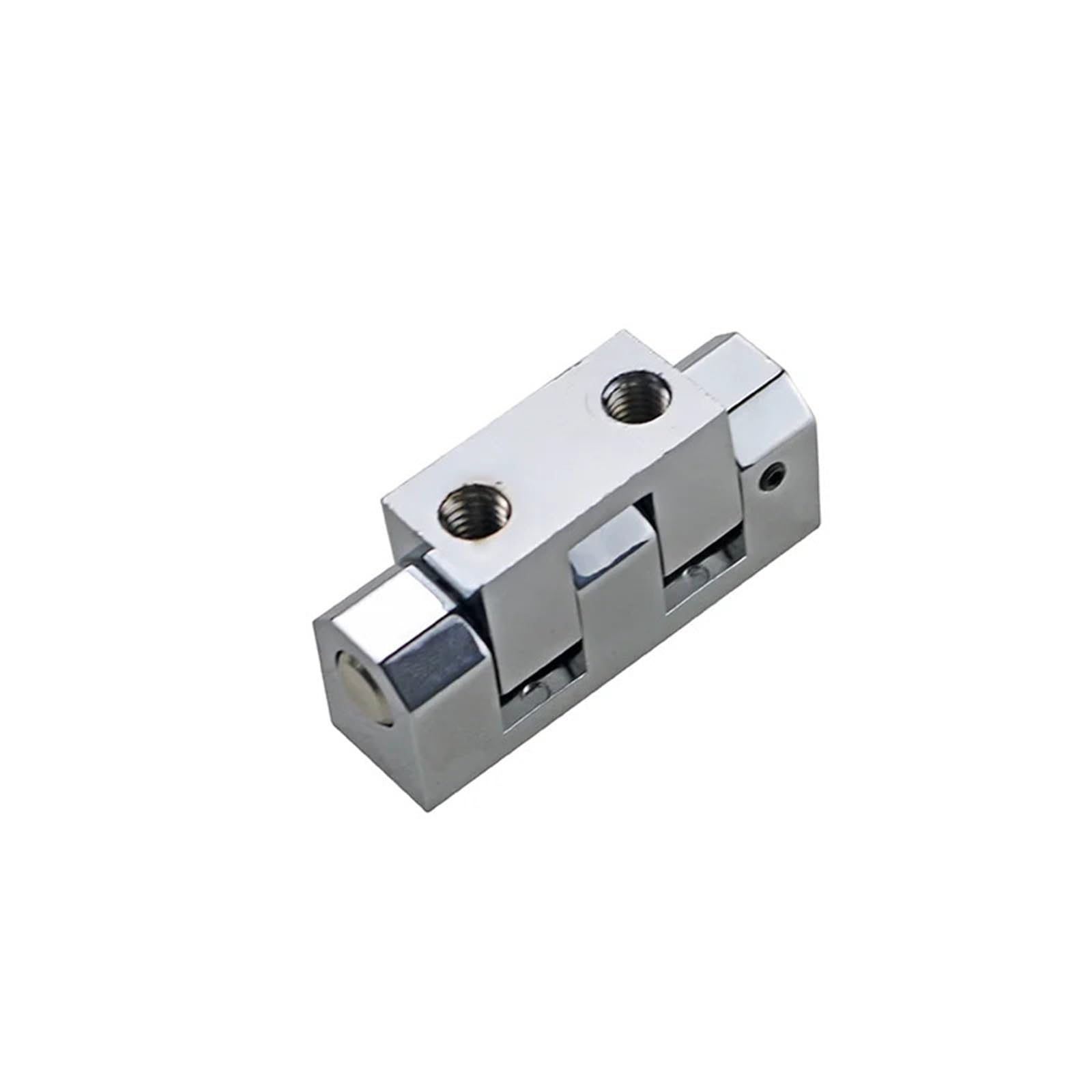 FQJYXWEWL Heavy Duty Hinge for Industrial Machinery Equipment Cabinet Doors Stainless Steel Or Zinc Alloy Rotating Pivot 1Pcs(Large (Bright))