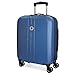 Movom Riga Maleta de cabina Azul 40x55x20 cms Rígida ABS Cierre TSA 36L 3Kgs 4 Ruedas Dobles Equipaje de Mano