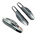 carmonmon Smart Protectors Keyless Remote Key Cases Shell Car Key Case Platic Cover Case Cover Side Blades for Porsche Cayenne Panamera(Gloss Carbon Grey)