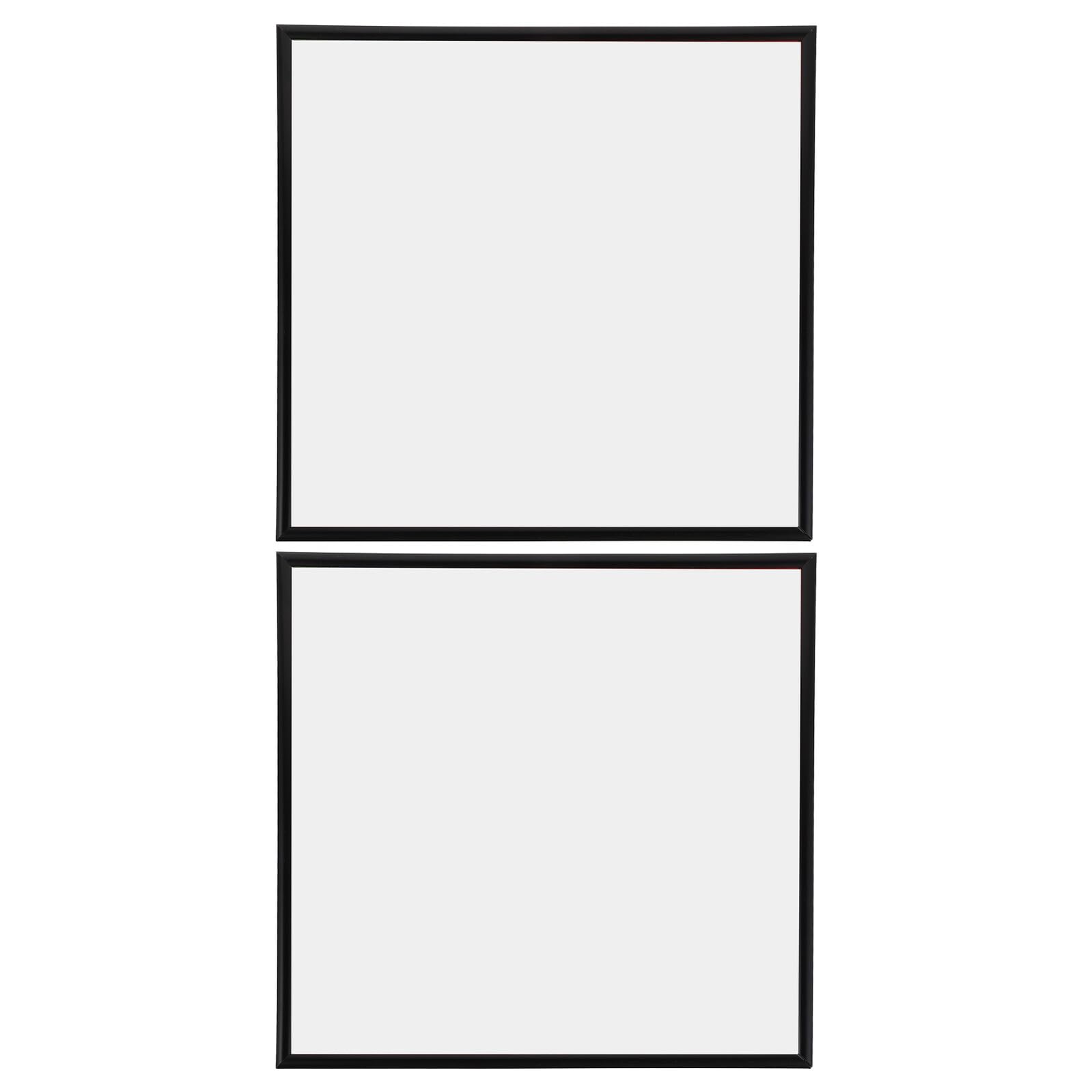 2pezzi Porta Dischi da Parete in Vinile Espositore per Album Musicali Organizer per CD e Copertine Cornice Decorativa per Collezione