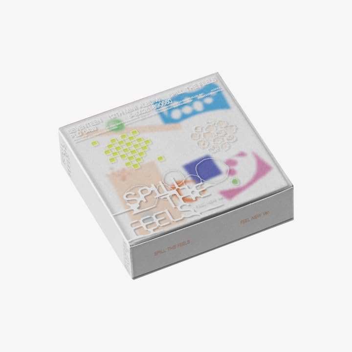 Seventeen Kpop 12th Mini Album Spill The Feels [Feel New Version