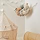 3 Sprouts - Kuscheltier Aufbewahrung - Hängematte für Stofftiere im Kinderzimmer - Netz für Kuscheltiere - Plüschtier Aufbewahrung -Beige