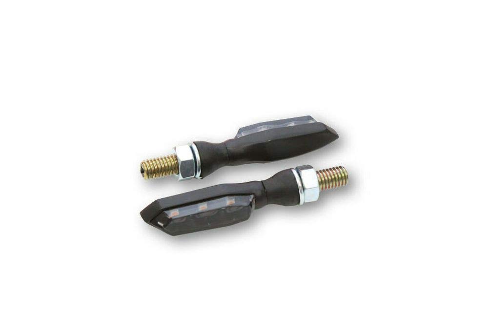 HIGHSIDER LED-Blinker SONIC-X1, schwarz | Vielseitig einsetzbar