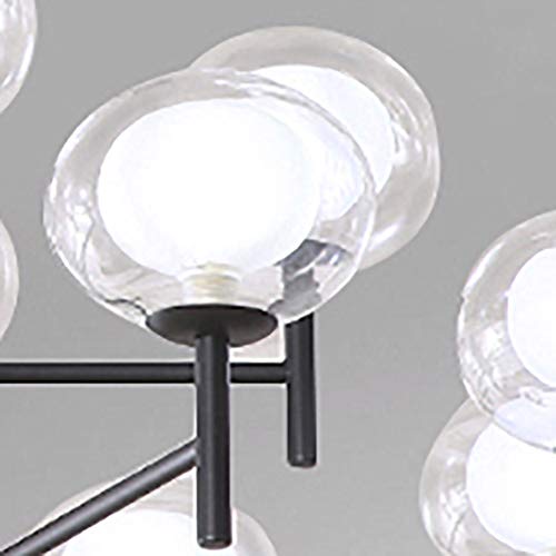 Lustre Moderne de Plafond réglable à 3 lumières style Milieu du siècle