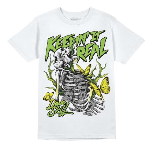 Image of DopeSkill Graphic Tee Streetwear Hip Hop Hypebeast Street Style Unisex T-Shirt Sneaker Colour Matching Shirts Horror Skeleton