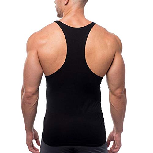 Men's Workout Hooded Tank Tops Sleeveless Slim Fit Bodybuilding Cut Off Muscle Shirt Lightweight Graphic Tee Gym Shirt #TOP1