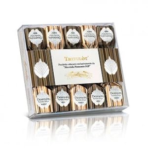 Tartuflanghe – MINI DOLCI D’ALBA TRUFFELS – WIT & ZWART (5 stuks per smaak) 70 g – Acetaatdoos