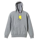 [アートワークスコウベ] サッカー パーカー プルオーバー 裏パイル 練習着 イエローカード ユニセックス XXL ミックスグレー