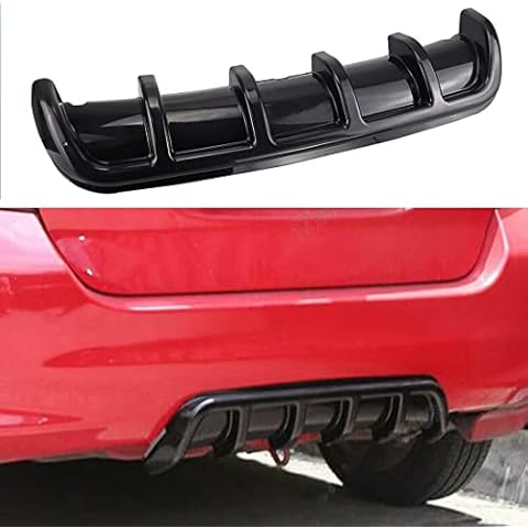 Rear Bumper Side Vent Canard Trim,Rear Bumper Diffuser Rear Bumper Lip Spoiler, for Volvo C30 S40 S60 S70 S80 V40 V50 V60 V70 XC60 XC70 XC90 Cover