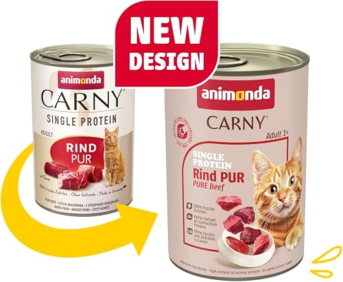 animonda Carny Katzen Nassfutter Single Protein Mix Pur (6 x 400g)