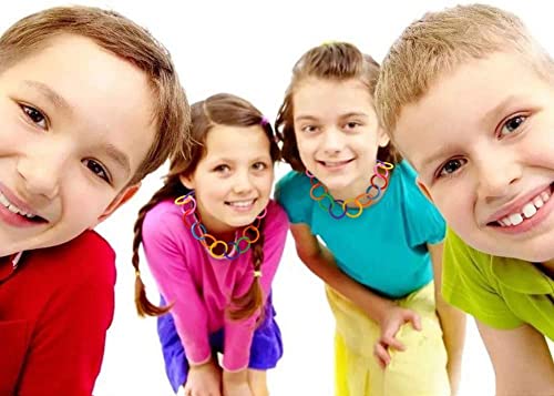 image for QOOWFEANIG Metal Binder Rings Colorful Loose Leaf Binder Ring Book Rin