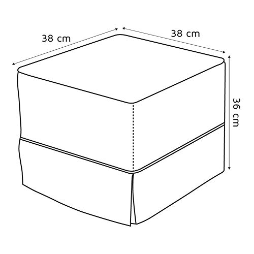 Poltrona de Amamentação com Balanço e Puff Lívia Linho Bege - Phoenix