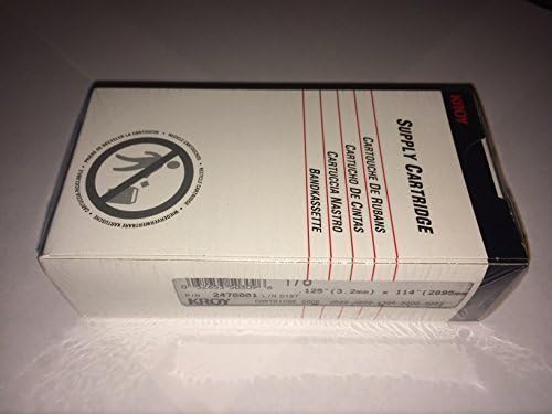 Kroy 2470001 Shrink TUBING Labeling Material/Printer Cartridge