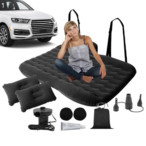 Matelas gonflable de voiture avec pompe à air intégrée pour lit nomade