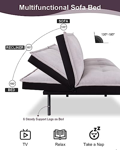 Maxspeed Wx-Sf-536-Fa-1 Sofabed, Backrest-Grey #TOP3