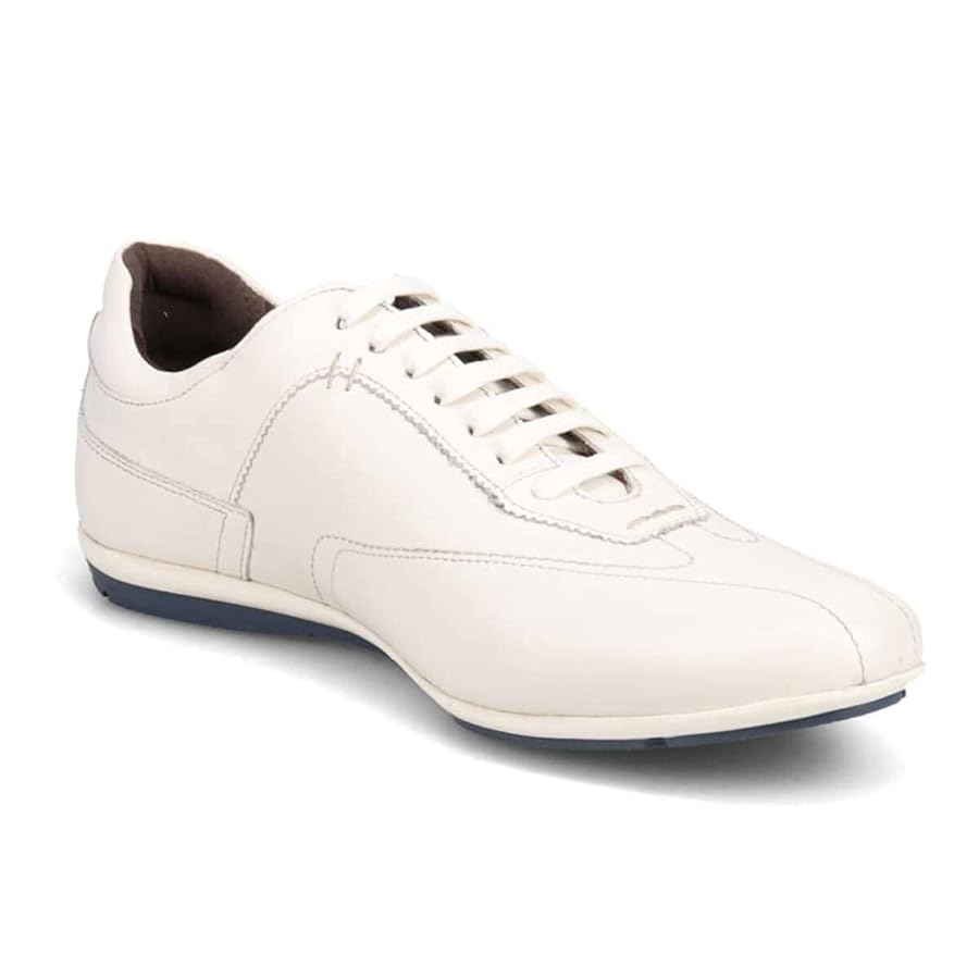 3E 幅広 ワイド モデロヴィータ メンズ ドレスレザー スニーカー