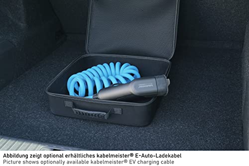 Power Case - Praktischer Aufbewahrungskoffer für E-Auto-Ladekabel bis 10m - Qualitätsware von kabelmeister - schwarz