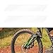 eMagTech 4X Frame Chain Protection Transparent Sticker 3.2x21x2.2cm for MTB Road Bike