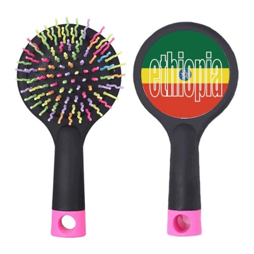 Brosse démêlante Éthiopie idéale pour démêler les cheveux longs le matin sans douleur