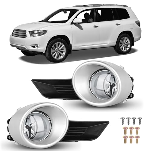 Nilight Fog Lights Assembly Compatible with 2008 2009 2010 2011 Toyota...