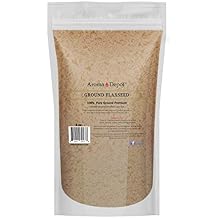 8oz Ground Brown Flaxseed Flax Seed Powder Omega-3 Fats | NON GMO | Gluten-free | 8 ounces Semillas de linaza en polvo