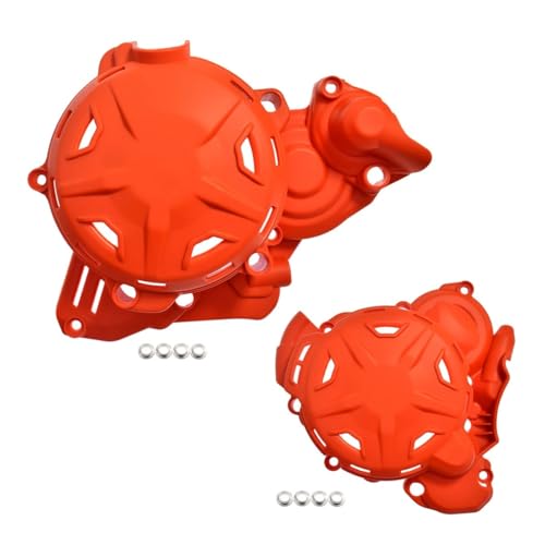 2024 EXC 250 300 EXC250 2T �I�[�g�o�C�G���W���N���b�`�J�o�[�_�΃K�[�h SX250 SX300 XC250 XC300(Orange Set)