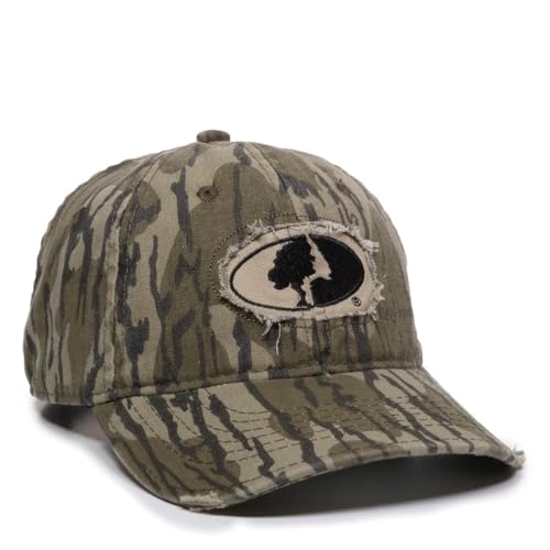 Image of Mossy Oak Camo Dad Hat - Cotton Canvas, All-Fabric Crown, Unstructured Low Profile, Tuck Closure, One Size