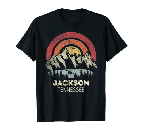 Jackson Tennessee Mountain Sunset Sunrise Kayaking T-Shirt