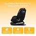 Osann Eno360 2 – 360 Grad drehbarer Kindersitz, i-Size Kinderautositz ab Geburt 0 – 12 Jahre, mitwachsender Reboarder mit Isofix (40-150 cm) – All Black