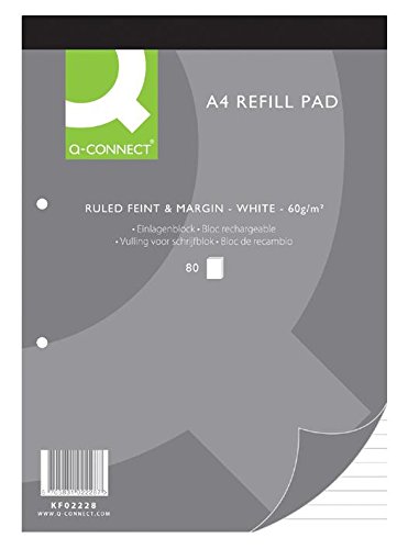 Refill Pads A4 FEINT&Margin 10PK, Writing Pad Type Refill Pad, Stationery Pads/Notebooks Office Consumables, 10 Piece in Pack - KF02228