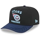 New Era Youth Black/Navy Tennessee Titans 2025 NFL Draft A-Frame 9FIFTY Snapback Hat