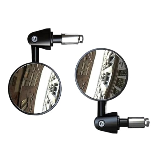 Espejo retrovisor de moto lateral gran angular punto ciego para manillar de bicicleta 2 uds 6