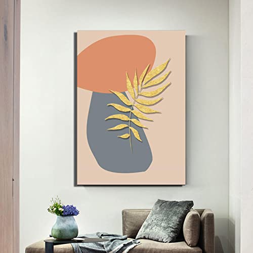 Art photo pour salon décor à la maison triptyque géométrique abstrait - 5